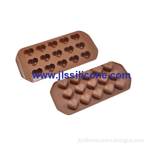 Silicone Chocolate Candy Heart Mold 